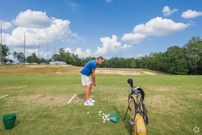 Shadow Ridge Golf Club near Arnold Line features beautiful greens and scenic views.
