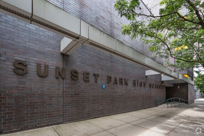 Students thrive at Sunset Park High School.