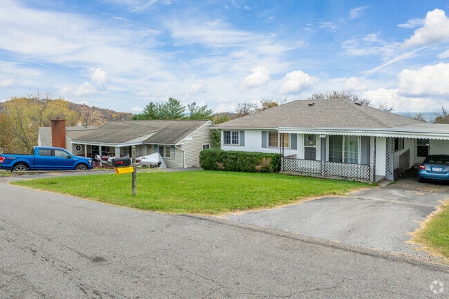 Homes in Lynn Garden overlook the quaint town.