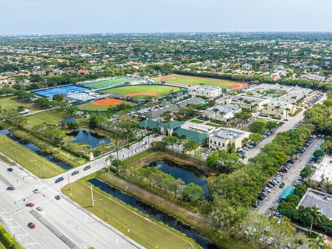 American Academy, Palm Beach Campus, provides a tranquil setting for students.