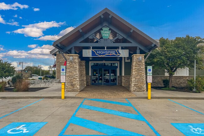 The Highspire service plaza, featuring Starbucks and more is conveniently located in Highspire.