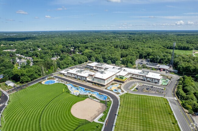 Elegant new aspects of everything at Blanche A. Ames Elementary School in North Easton are fun.