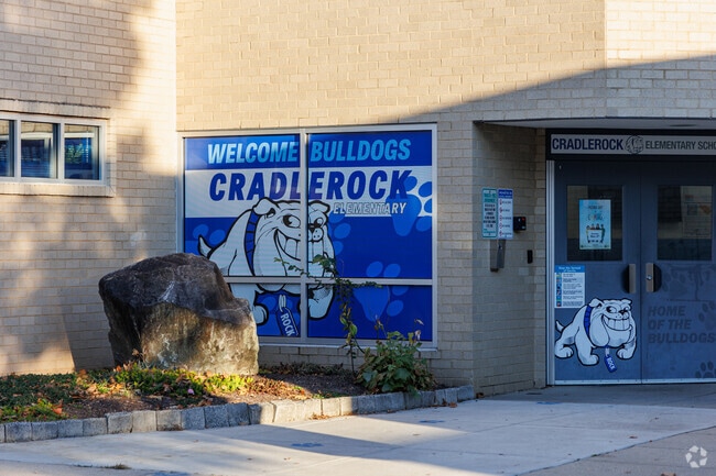 Home to the Bulldogs, Cradlerock Elementary serves about 450 in Owen Brown.