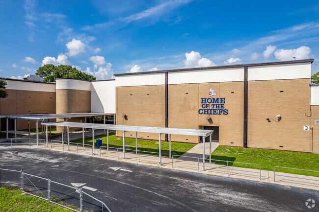The Osceola Middle School is the home of the chiefs, the school mascot.