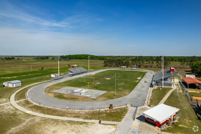 Student love to play on the fields at Dunnellon High School.