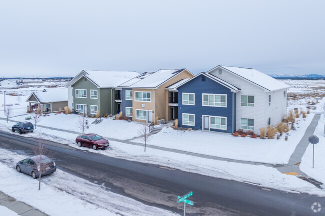 New construction townhomes are common in Airway Heights.