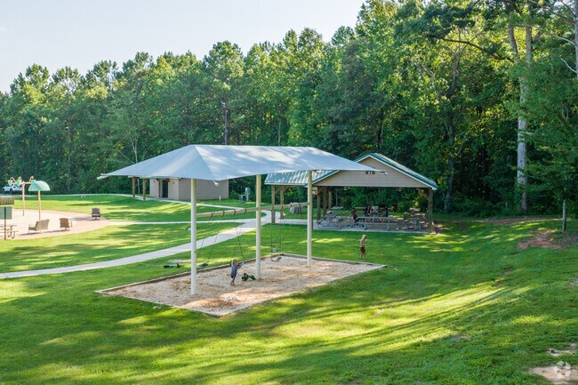 Residents often bring their children to the playground at Little Tallapoosa Park.