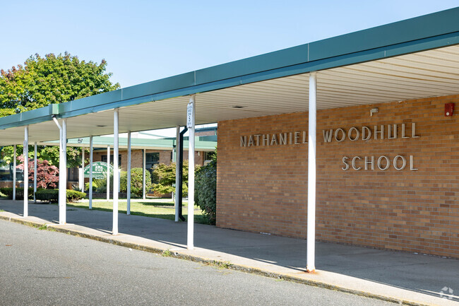 The student-teacher ratio at Nathaniel Woodhull Elementary School is 14 to 1.
