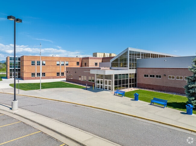 The student population of Creighton Middle School is 817.