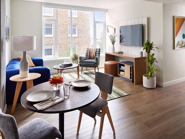 Two-Bedroom Living Room - Layout Varies Per Floor Plan