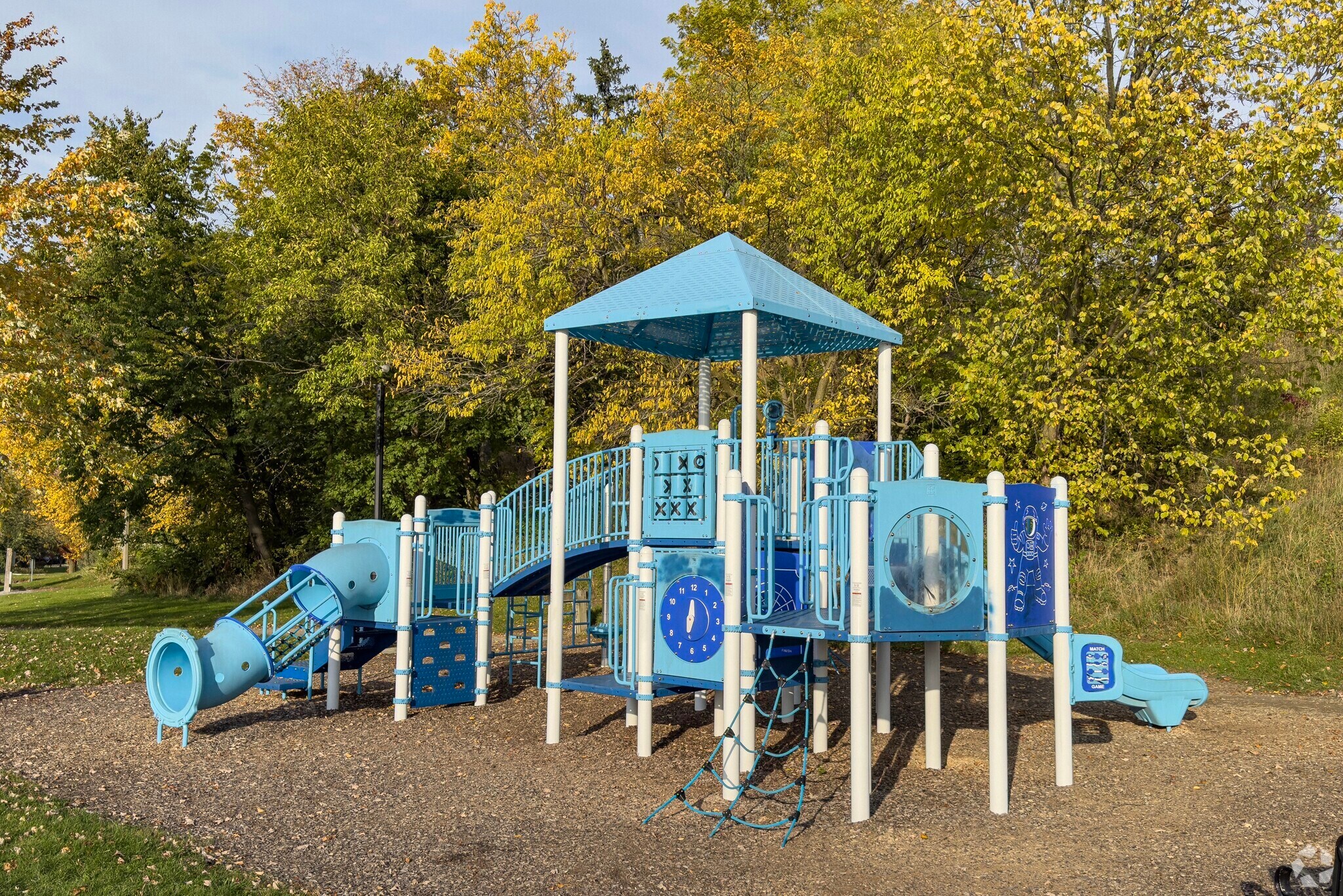 Kids will love the playground at Ivan Lebamoff Reservoir Park in Fort Wayne.