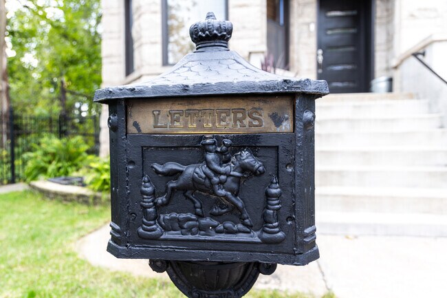 Oakland homes from the 1800's sometimes feature historic mailboxes.