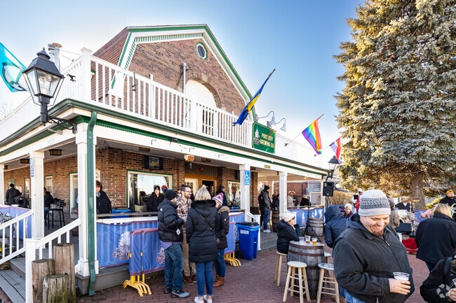 Near Belle Terre, Port Jefferson Brewery helps Long Islanders fight the cold with beer.