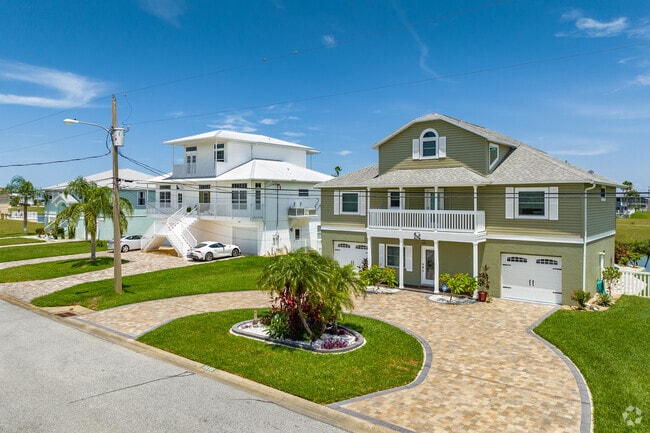 Fabulous multilevel homes line the streets of Hernando Beach.