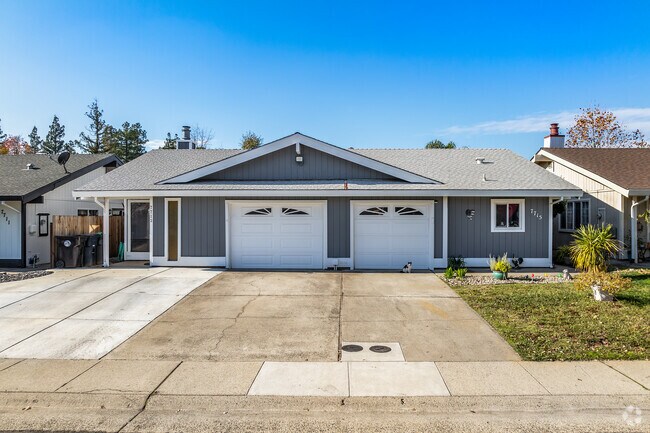 Some homes in Citrus Heights are duplexes with single car garages.