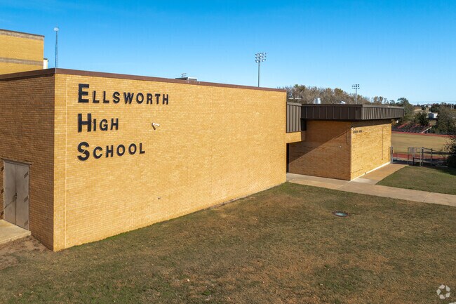 Ellsworth High School is located in the northern part of the city.