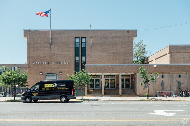 Wallace Elementary School serves students living in Hoboken.