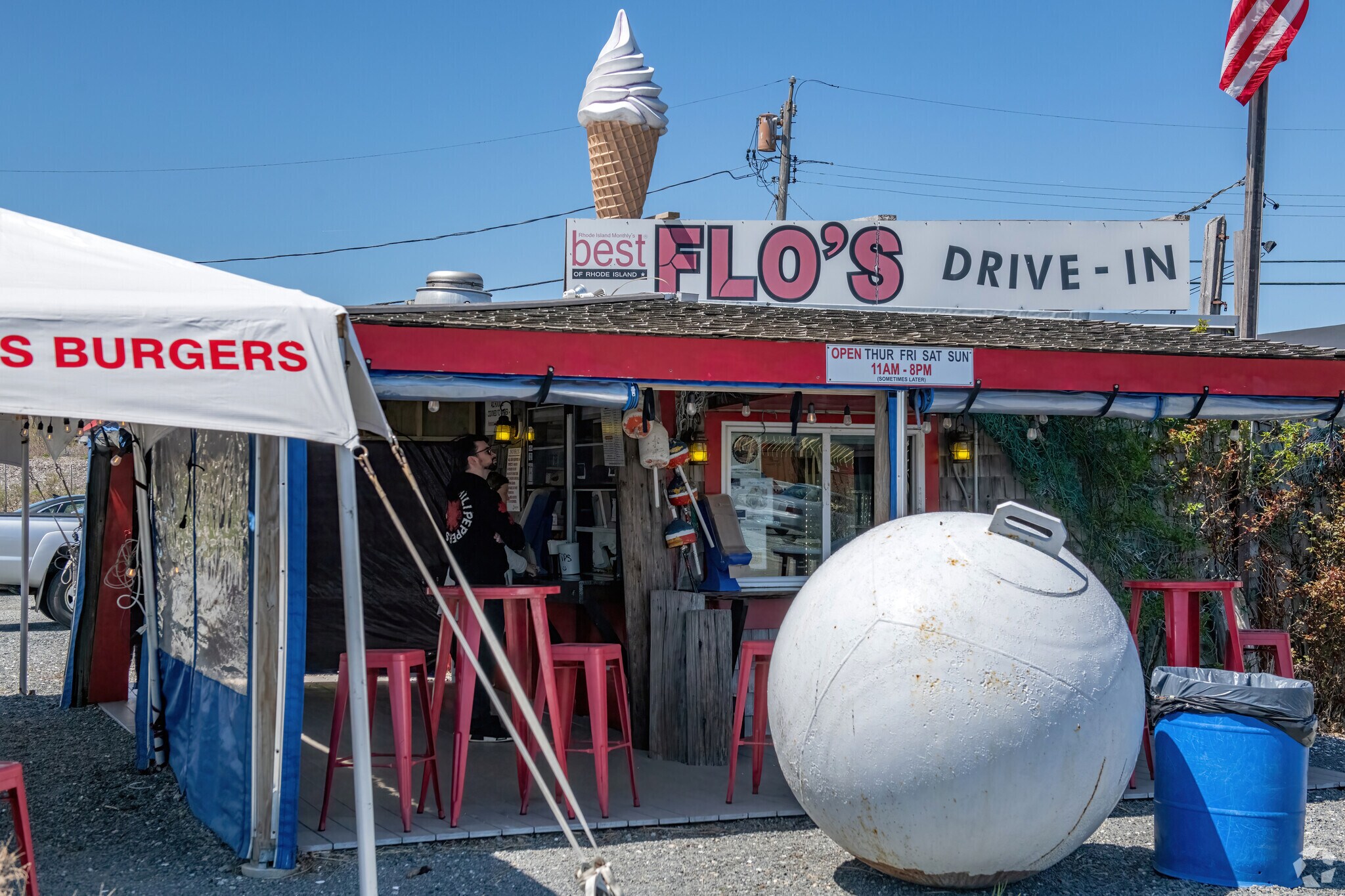 Flo's Drive-in is a true staple of Portsmouth's Island Park neighborhood.