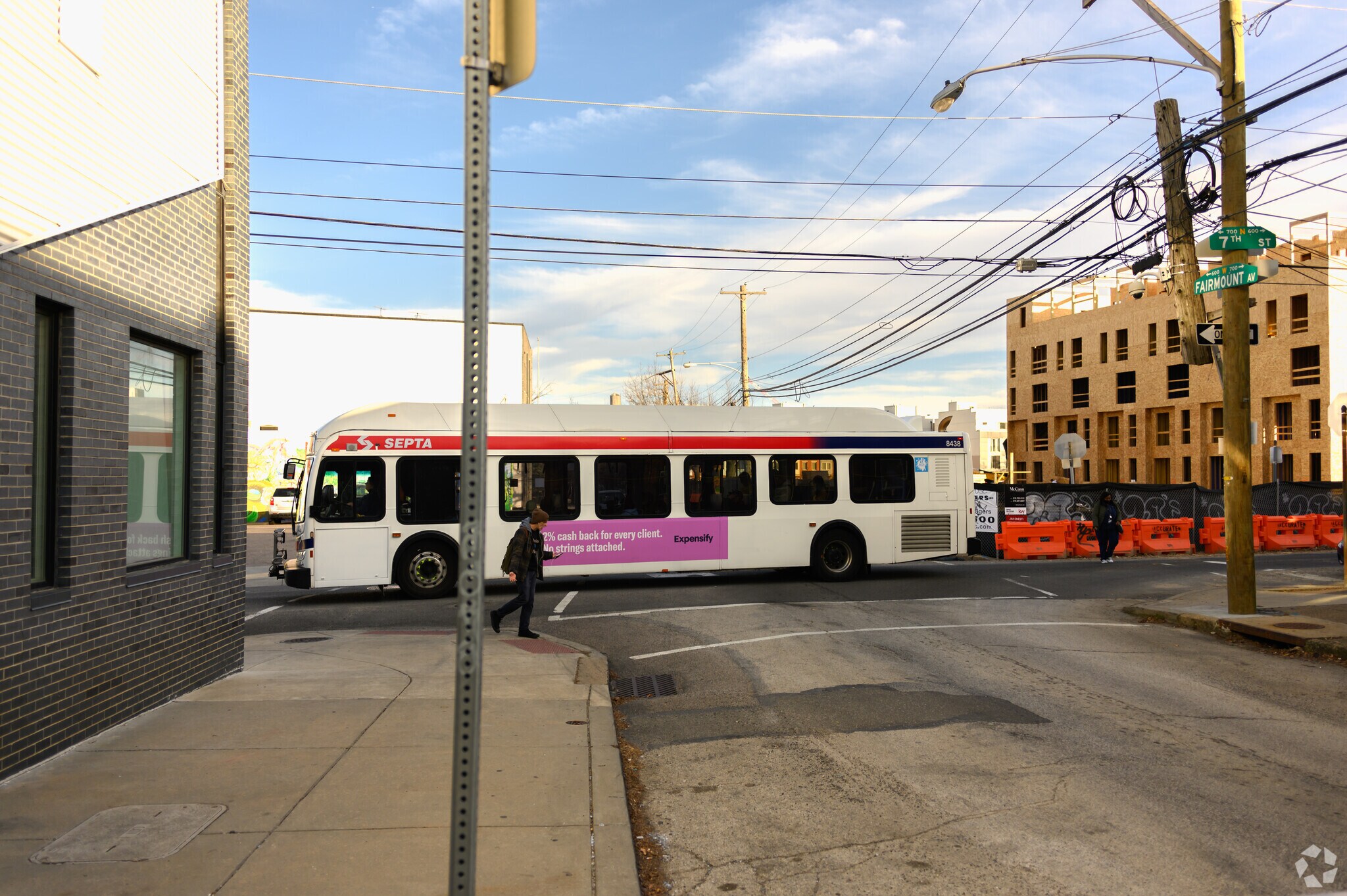 SEPTA bus stops are conveniently located throughout the Poplar neighborhood.