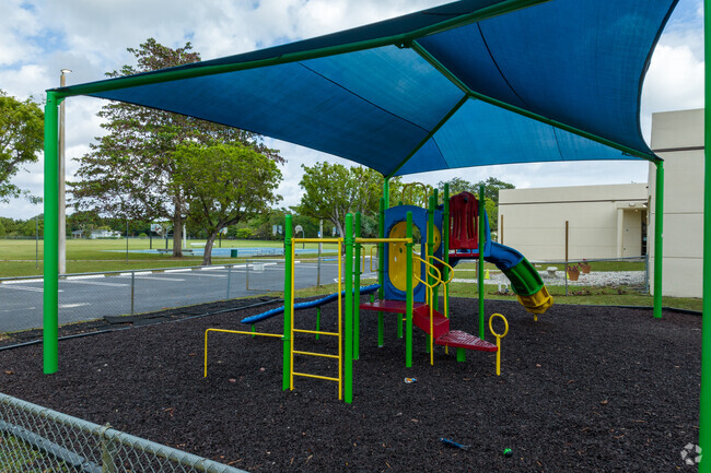 The Somerset Academy Palms playground.