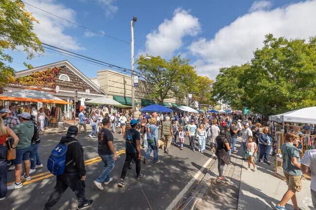 Thousands of people are drawn to the Greenport Maritime Festival near Shelter Island.