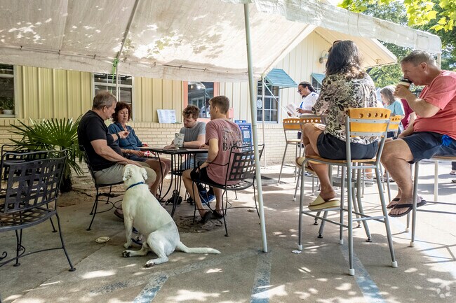 Cinnamon Roll Deli near Heathwood regularly has a wait for tables inside.