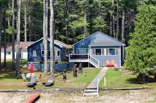 Lakeside homes dot the shoreline of Mousam Lake in Acton.