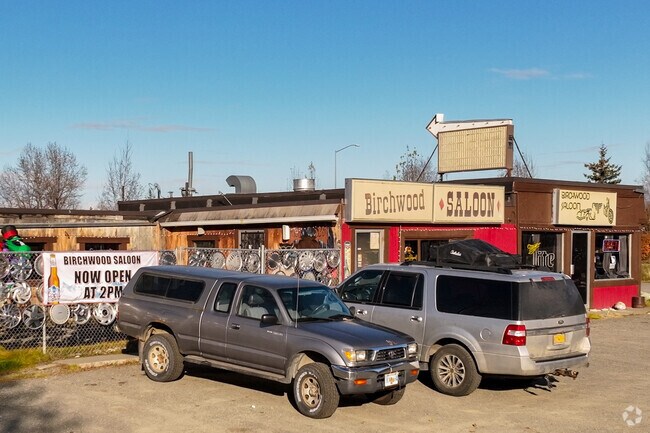 Saddle up to the bar for a cold one at the Birchwood Saloon.