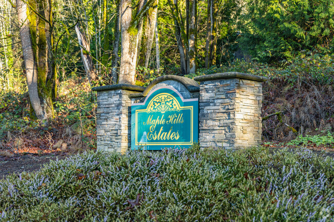 The small community of Maple Hills mixes a rural, forested feel with an inviting community.