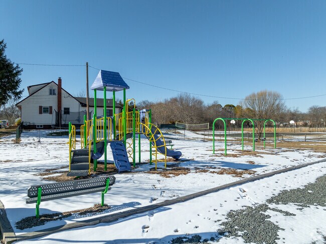 Winston Park, named after its iconic green space, provides a classic park experience with a playground, basketball court, and baseball field.