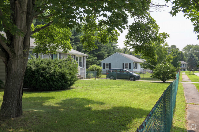 Some of the newer homes in Poquonnock Bridge were part of the development in the 1970s.