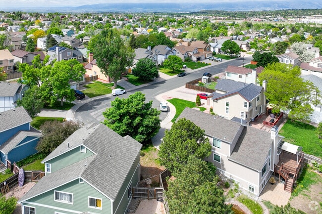 Homes of all shapes and sizes are in the Cimarron Hills neighborhood.