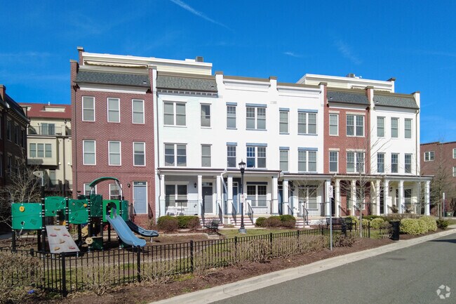 Newly built townhomes are common in some areas of Edgewood.