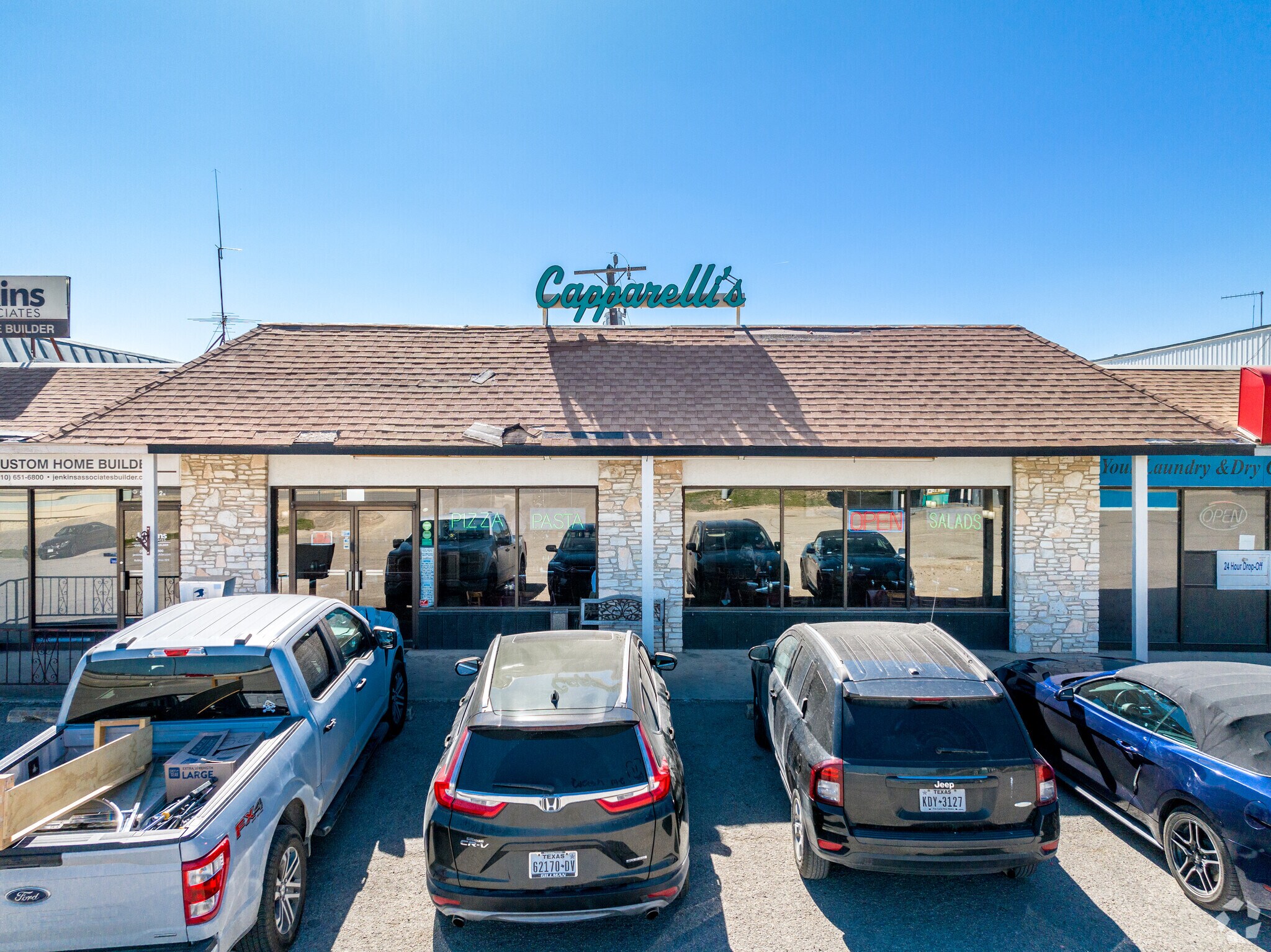 Caparelli's near Comal is a great restaurant for locals and visitors.