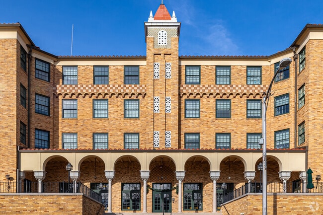 Haas Hall Academy At the Lane is located in the historic Lane Hotel, built in 1928.