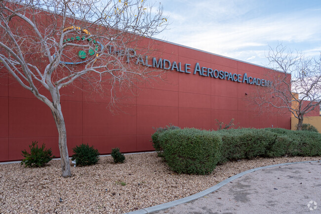 Palmdale Aerospace Academy is located at 3300 E. Palmdale Blvd., Palmdale, California.