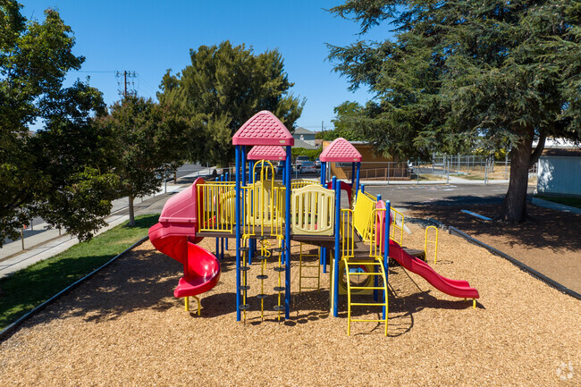 Your kid will love the playground at Corvallis Elementary School.