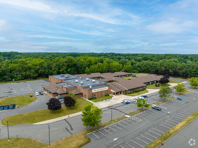 Frank J Dugan Elementary School is set is a peaceful nature-like setting in Marlboro, NJ.