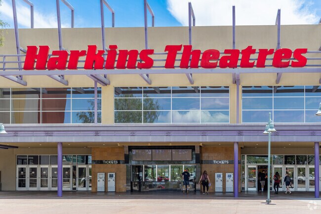 New movies play at Harkins Theatres in Midvale Park daily.