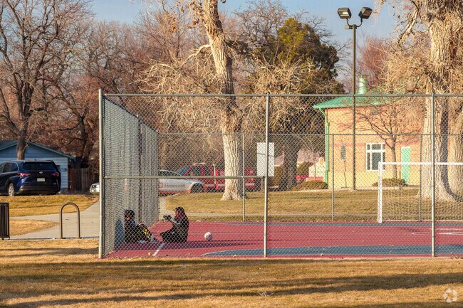Hoffman Park features a futsal court