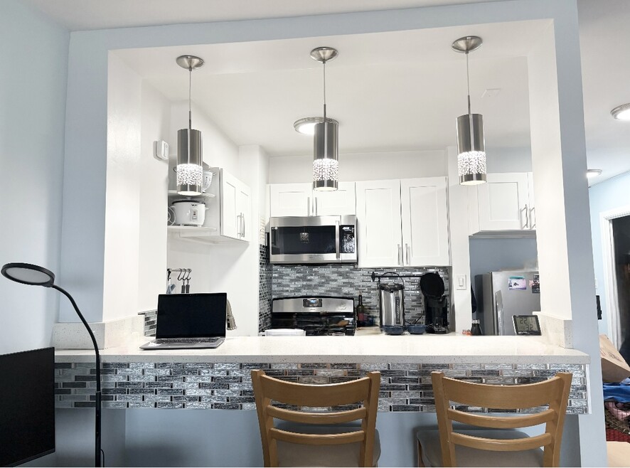 Remodeled kitchen