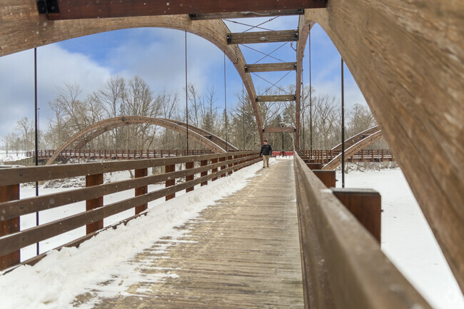 The Tridge is one of Midland's most prominent tourist attractions.