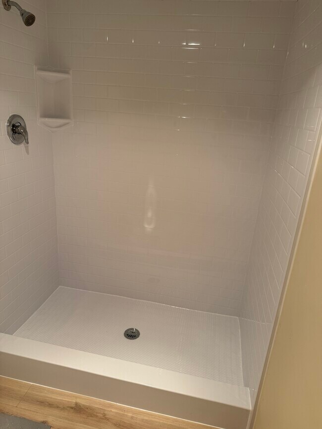 New shower