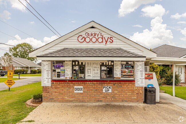 Guidry's Goody's is a local favorite, offering a variety of sweet treats and refreshing snowballs for all ages.