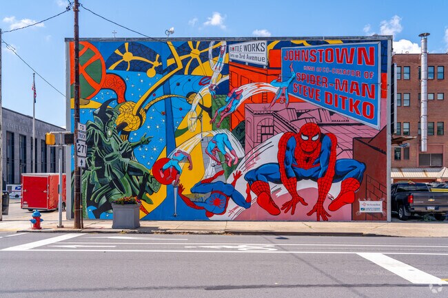 Johnstown is hometown to one of the creators of Spiderman, the late Steve Ditko.
