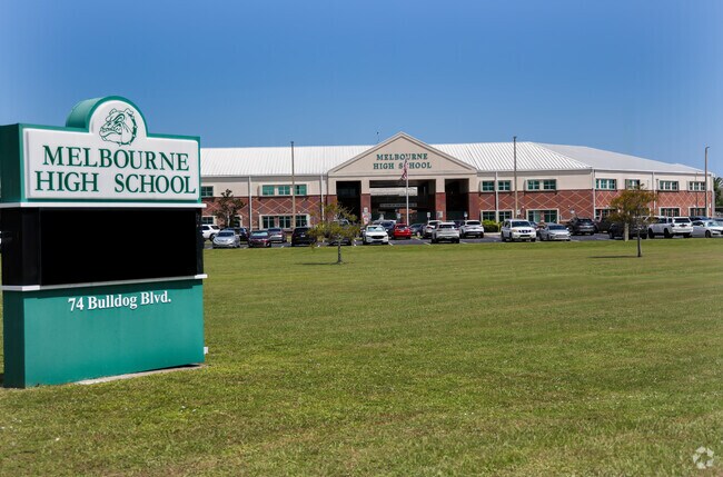 Melbourne High School, located in Melbourne, Florida, serves students from Indian Harbour Beach.