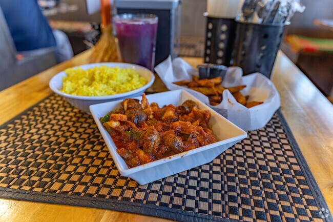 Enjoy West Africa-inspired dishes from Yendidi just down the street from Brandon Place.