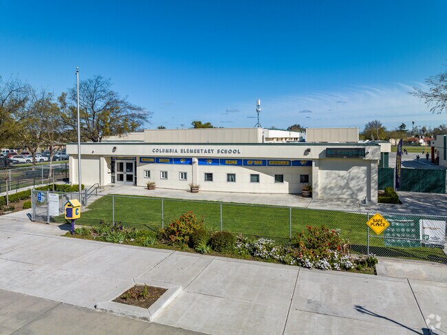 Columbia Elementary School is located within Downtown Fresno's Little Italy.