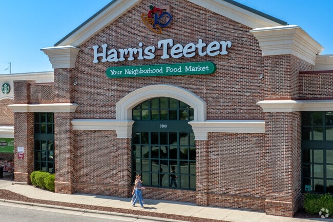 For groceries, Harris Teeter is located just across the Causeway Drive bridge.