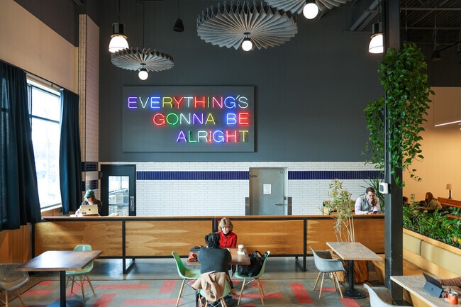 Relax in Van Aken Hall, after a long day of shopping in Shaker Heights.